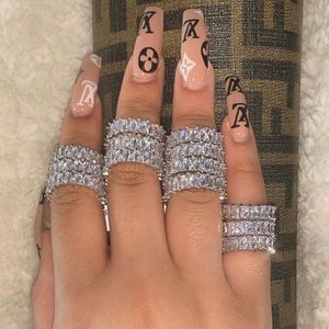 💎Emerald Cut Promise Ring | Cocktail | Eternity